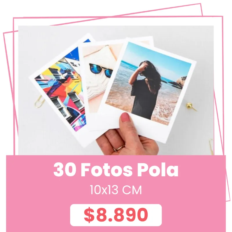 30 Fotos Pola 10x13 a $8.890