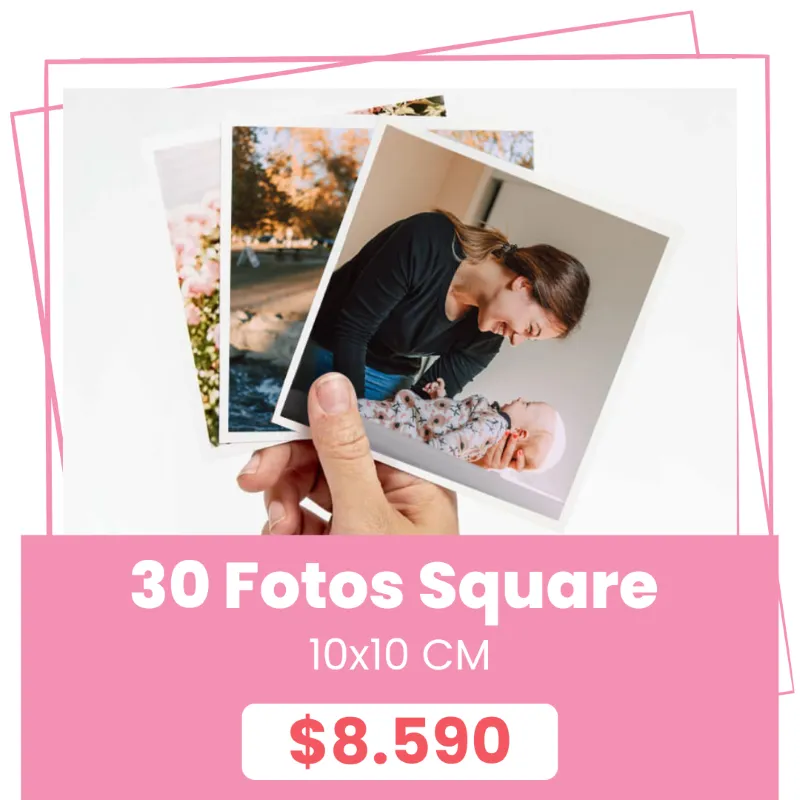 30 Fotos Square 10x10 a $8.590