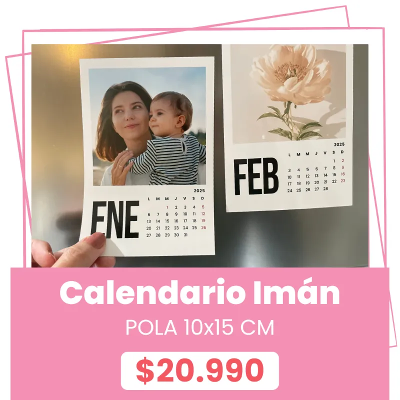 Calendario Pola Imantado a $20.990