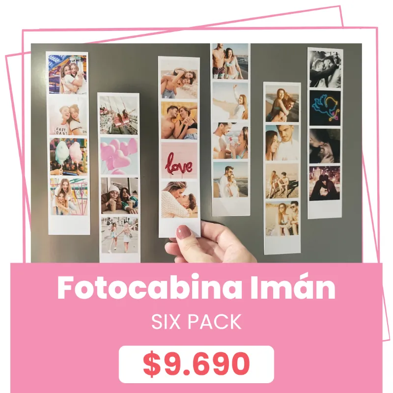 FotoCabina Imantada Six Pack a $9.690