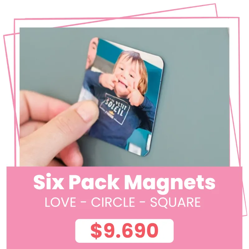 Six Pack Magnet a $9.690